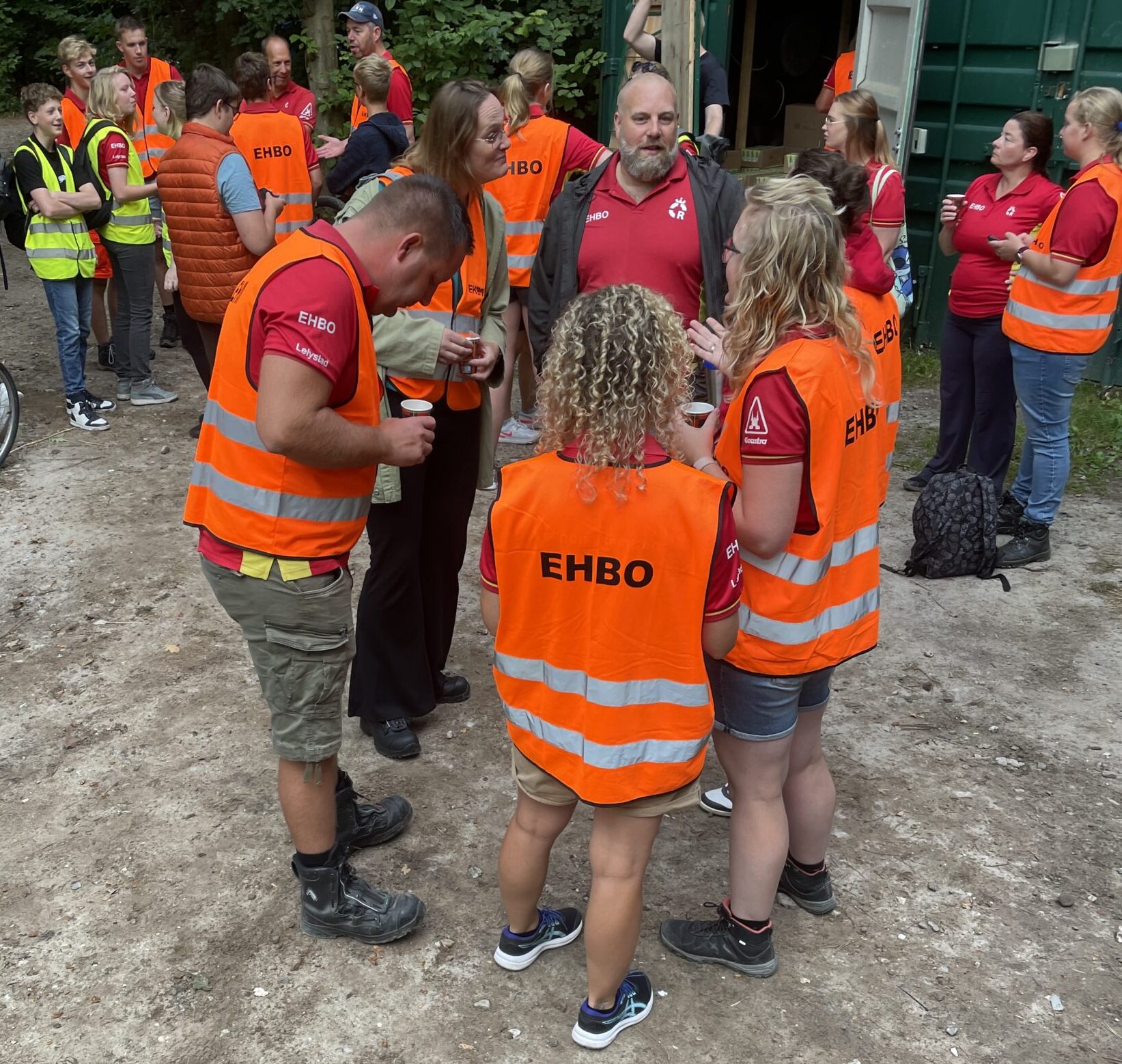 EHBO vrijwilligers - KinderMudRun